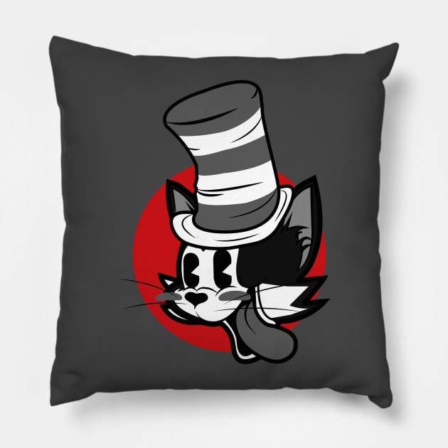The cat in the hat Pillow by crahs160