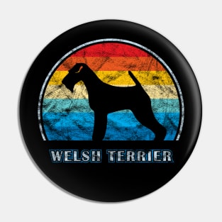 Welsh Terrier Vintage Design Dog Pin