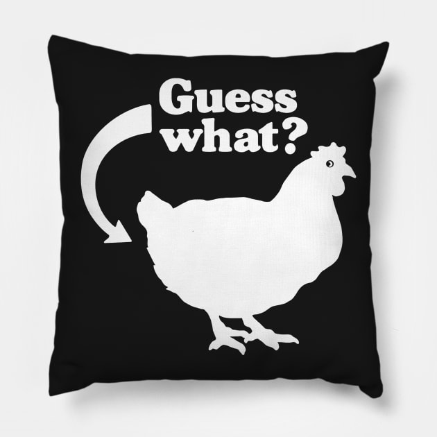 Chicken Butt Pillow by uncleodon