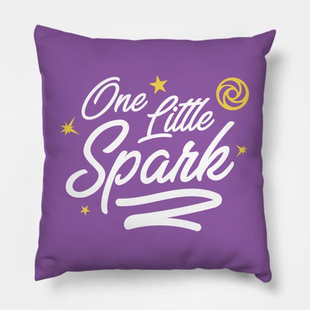 One Little Spark Pillow by Merlino Creative