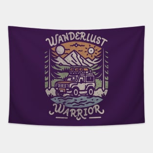 4x4 Wanderlust Warrior Tapestry