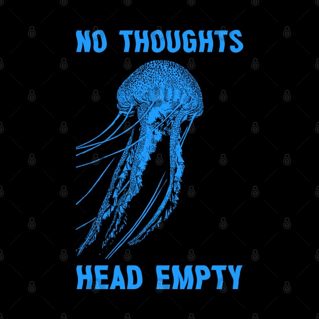 No thoughts head empty Jellyfish by giovanniiiii