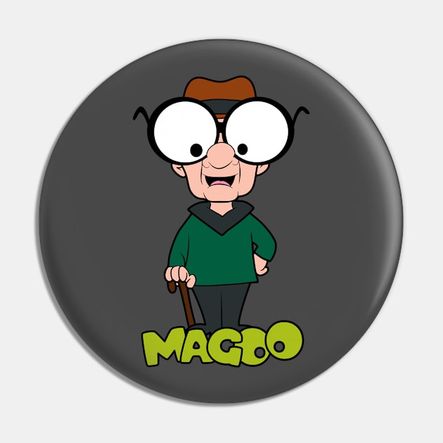 Cartoon character Pin by Randomart