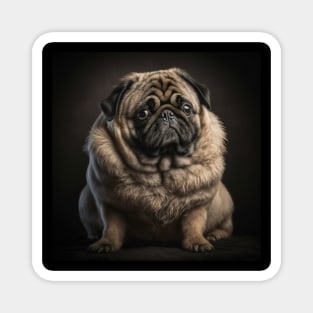 Chunky Pug Magnet