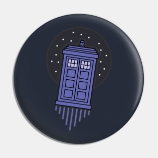 TARDIS IS SPACE Pin