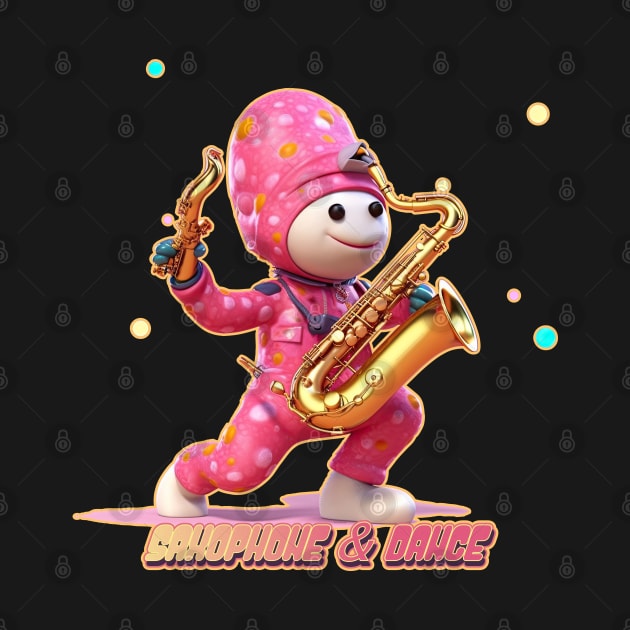 Crazy Lil' Saxophone and Dance Dude by DanielLiamGill
