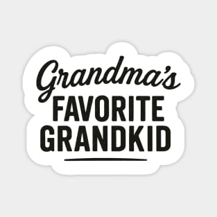 grandmas favorite grandkid Magnet