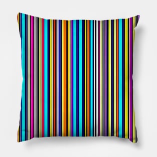 Colotful Stripes Pattern Pillow