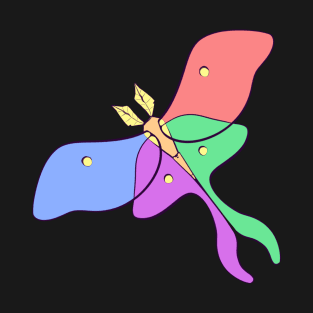 Pastel Pride Moth T-Shirt