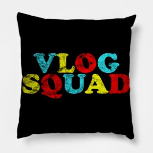 vlog squad Pillow