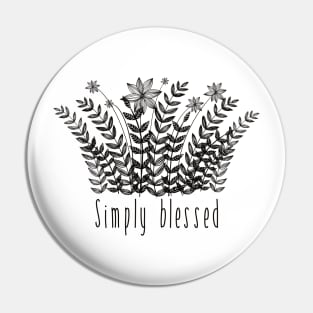 Simply blessed Pin