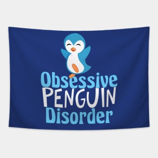 Obsessive Penguin Disorder Tapestry