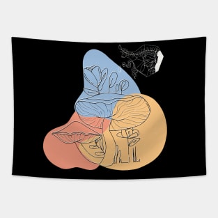 Magic mushroom Tapestry