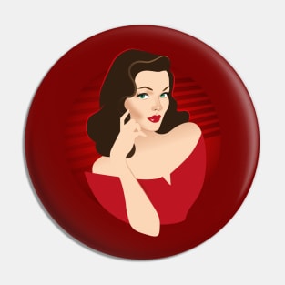 Gene Tierney Pin