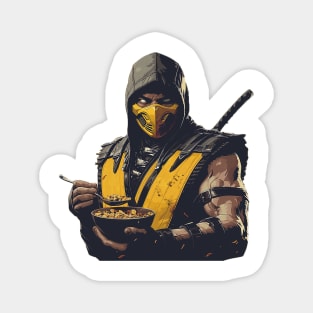 scorpion eat cereal Magnet