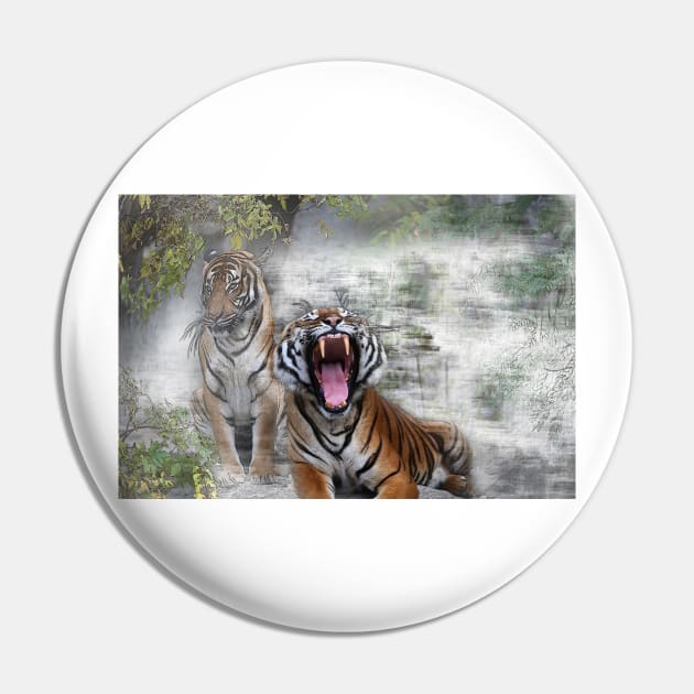 Siberian Tiger -  02 Pin by hottehue