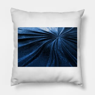Cold Metal Abstraction Pillow
