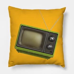 Retro TV Pillow