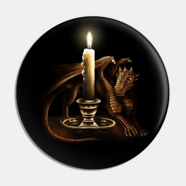 Baby Dragon | Still Life - Dragon by Candle Light Pin by Shirin Illustration