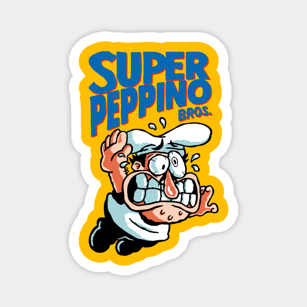 Super Peppino Magnet by demonigote