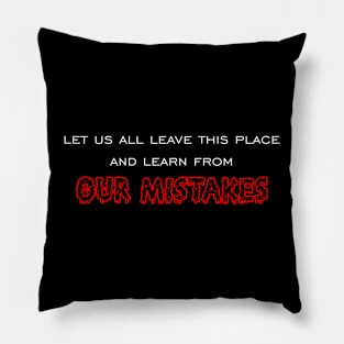 Our Mistakes Pillow