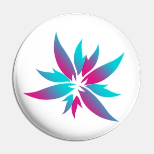 Neon Flower Pin