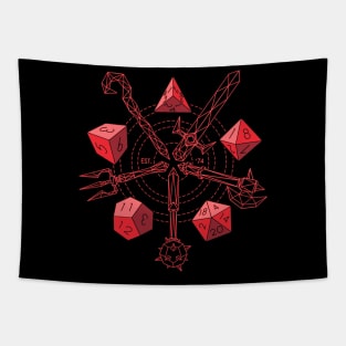 Dungeons & Dragons - Choose Your Red Weapon Tapestry