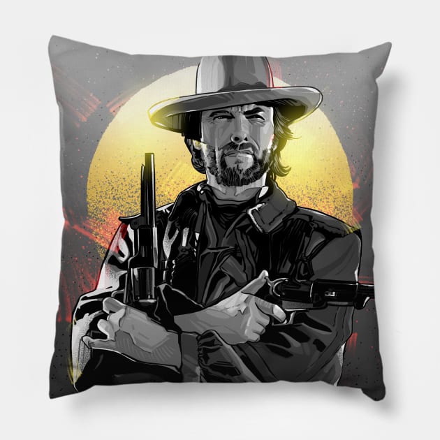 Josey Wales Pillow by nabakumov