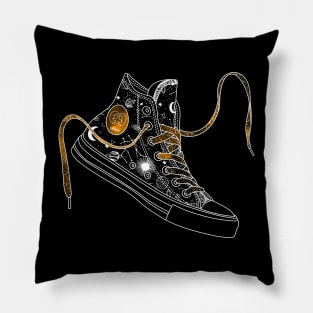 Gemini high tops - Space laces Pillow