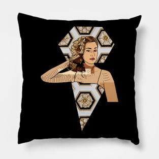 Geometric Dress Kat Pillow