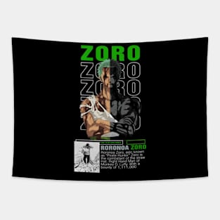 roronoa zoro quote one piece manga Tapestry