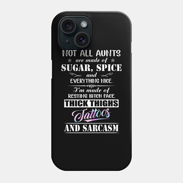 Thick Thighs Tattoos Men Women Phone Case by Spaceship Pilot