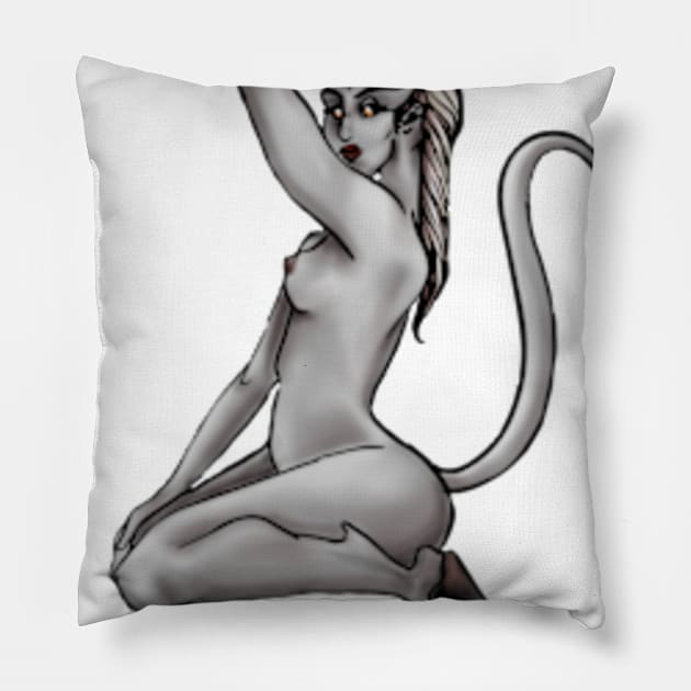 Devilgirl Crybaby Pillow by lexcutler97