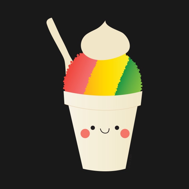 Happy Snow cone by Ann Kelle