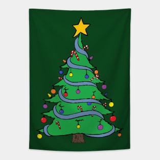 Christmas Tree Tapestry