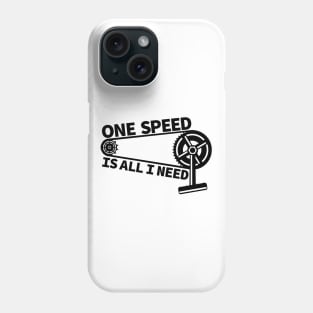 Single Speed Bicycle Phone Case