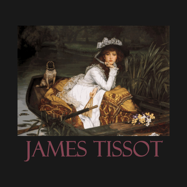 Discover Young Lady in a Boat by James Tissot - Paintings - T-Shirt