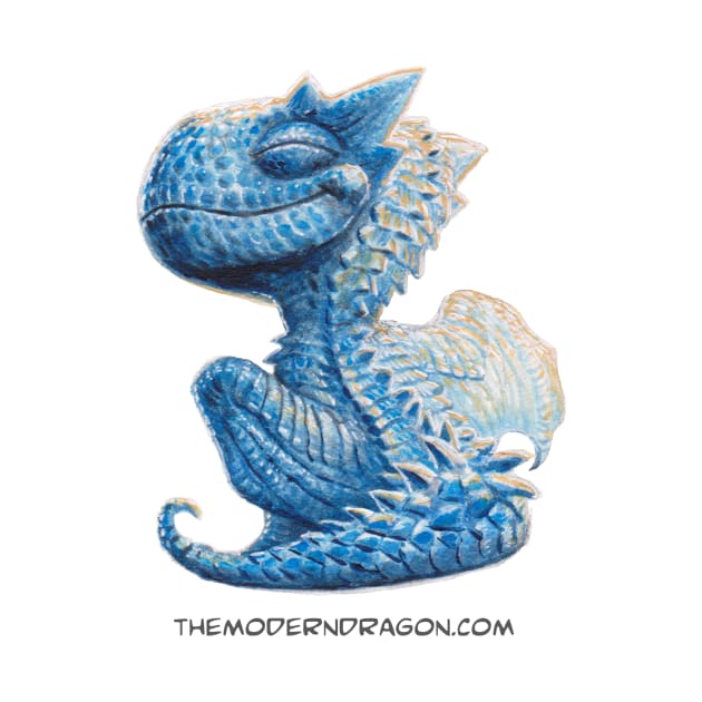 Content Little Blue Dragon by TheModernDragon
