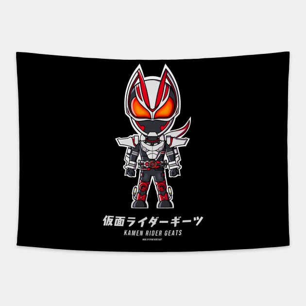 CHIBI KR GEATS ( GEATS MAGNUM BOOST ) Tapestry by Ryuki Kento Art