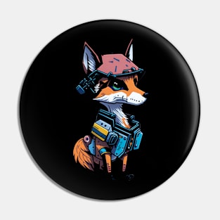 Cyber Fox Pin