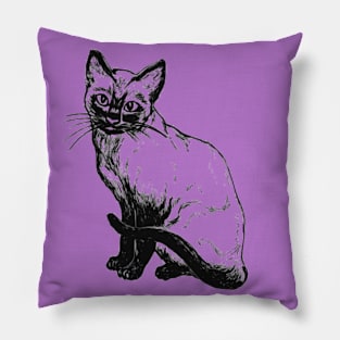 cool cat Pillow