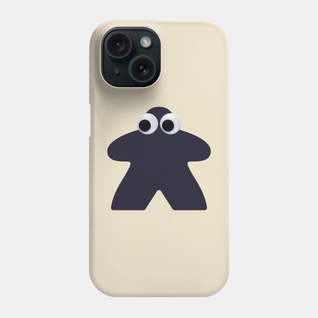 Meeple Googly Eyes Phone Case by RollForTheWin