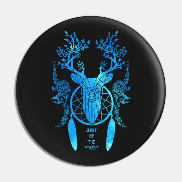 Spirit of the Forest Pin by T-shirt Factory