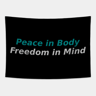 Physical Well-being in Mental Peace Tapestry