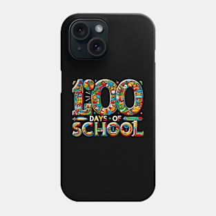 100 Days of School Phone Case