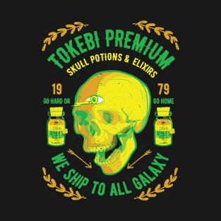 Tokebi Premiun Potions & Elixirs Skull T-Shirt