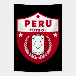 Peru Futbol Tapestry