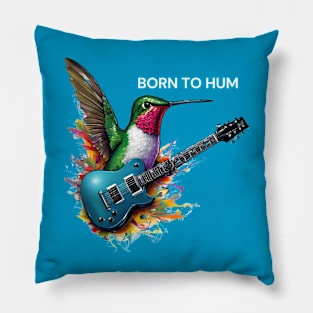 Funny Mother's Day Hummingbird Pillow