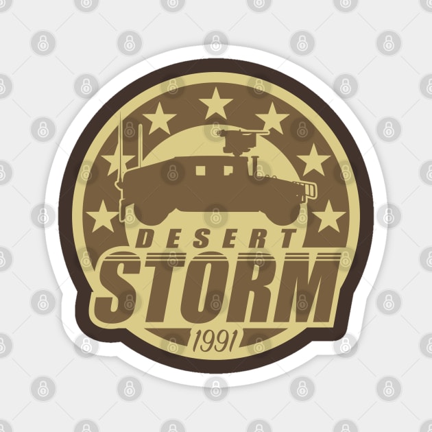 Operation Desert Storm 1991 Magnet by TCP