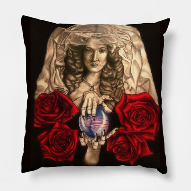 The Scryer Pillow by Miss Bee’s eclectic art